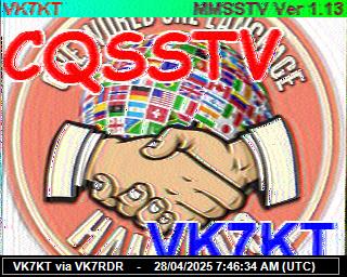 VK7KT: 2025042809 de PI1DFT