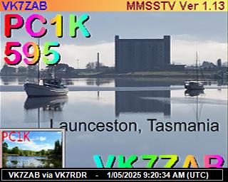 VK7ZAB: 2025050111 de PI1DFT