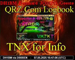 DH1BM: 2025050718 de PI1DFT