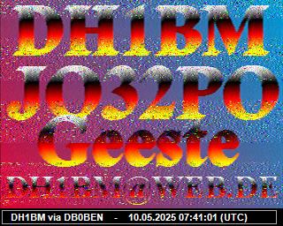 DH1BM: 2025051009 de PI1DFT