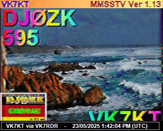 VK7KT: 2025052315 de PI1DFT