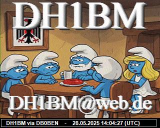 DH1BM: 2025052816 de PI1DFT