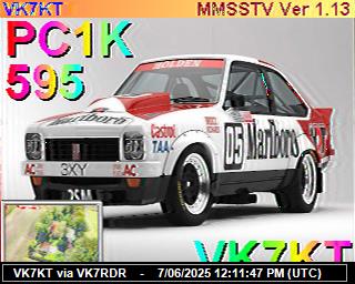 VK7KT: 2025060714 de PI1DFT