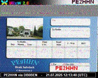 PE2HHN: 2025072114 de PI1DFT