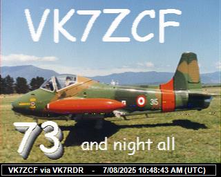 VK7ZCF: 2025080712 de PI1DFT