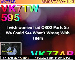 VK7ZAB: 2025081410 de PI1DFT