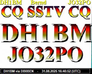 DH1BM: 2025083118 de PI1DFT
