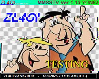 ZL4OI: 2025090404 de PI1DFT