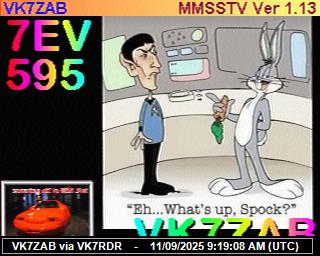 VK7ZAB: 2025091111 de PI1DFT