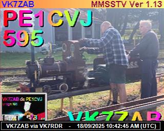 VK7ZAB: 2025091812 de PI1DFT