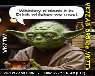 VK7TW: 2025100909 de PI1DFT