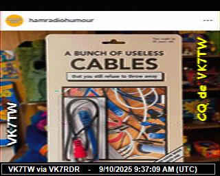 VK7TW: 2025100911 de PI1DFT