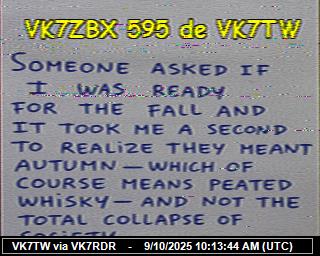 VK7TW: 2025100912 de PI1DFT