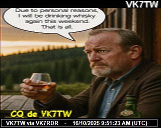 VK7TW: 2025101611 de PI1DFT