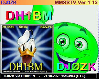 DJ0ZK: 2025102117 de PI1DFT