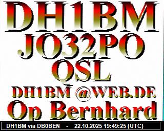 DH1BM: 2025102221 de PI1DFT