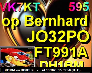 DH1BM: 2025102417 de PI1DFT