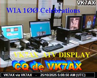 VK7AX: 2025102507 de PI1DFT