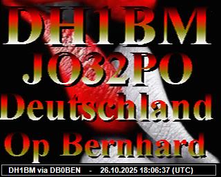 DH1BM: 2025102619 de PI1DFT