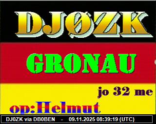 DJ0ZK: 2025110909 de PI1DFT