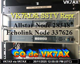 VK7AX: 2025112613 de PI1DFT
