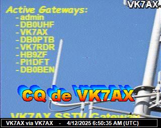 VK7AX: 2025120407 de PI1DFT