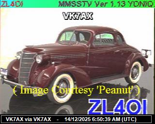 VK7AX: 2025121407 de PI1DFT