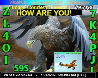 VK7AX: 2025121506 de PI1DFT