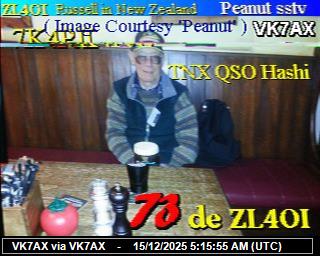 VK7AX: 2025121506 de PI1DFT