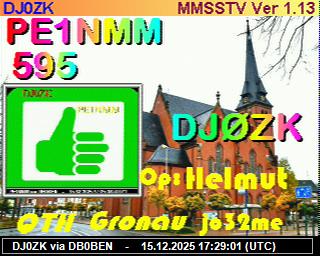 DJ0ZK: 2025121518 de PI1DFT