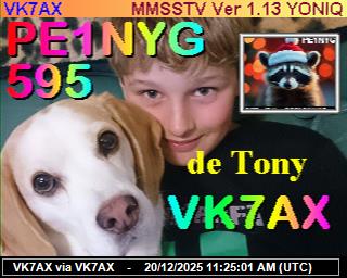 VK7AX: 2025122012 de PI1DFT