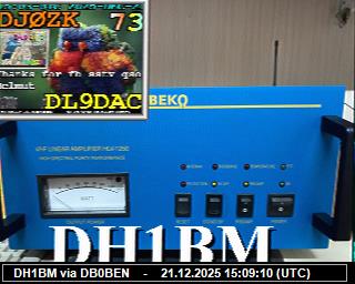 DH1BM: 2025122116 de PI1DFT