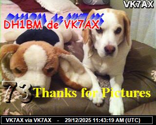 VK7AX: 2025122912 de PI1DFT