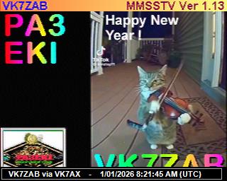 VK7ZAB: 2026010109 de PI1DFT