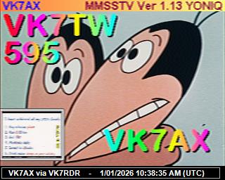 VK7KT: 2026010111 de PI1DFT