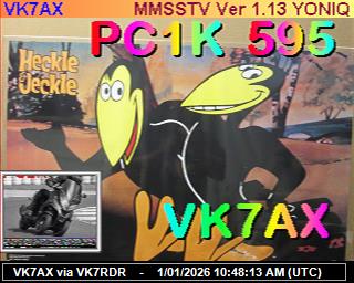 VK7KT: 2026010111 de PI1DFT