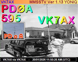 VK7AX: 2026012012 de PI1DFT
