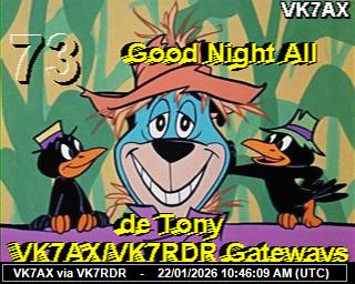 VK7KT: 2026012211 de PI1DFT