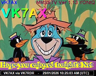 VK7KT: 2026012911 de PI1DFT