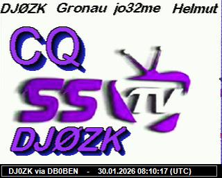 DJ0ZK: 2026013009 de PI1DFT