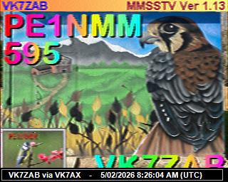 VK7ZAB: 2026020509 de PI1DFT