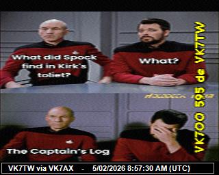 VK7TW: 2026020509 de PI1DFT