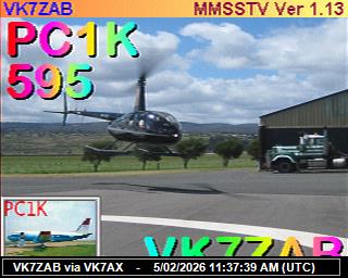 VK7ZAB: 2026020512 de PI1DFT