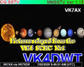 VK7KT: 2026020710 de PI1DFT