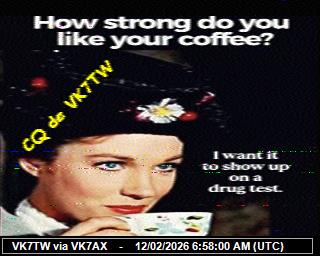 VK7TW: 2026021207 de PI1DFT