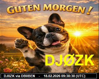 DJ0ZK: 2026021810 de PI1DFT
