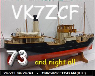 VK7ZCF: 2026021910 de PI1DFT