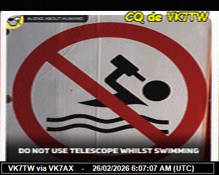 VK7TW: 2026022607 de PI1DFT