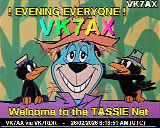 VK7KT: 2026022607 de PI1DFT