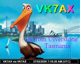 VK7AX: 2026022708 de PI1DFT